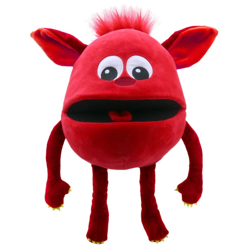 Red Baby Monster Puppet by The Puppet Company #PC004408