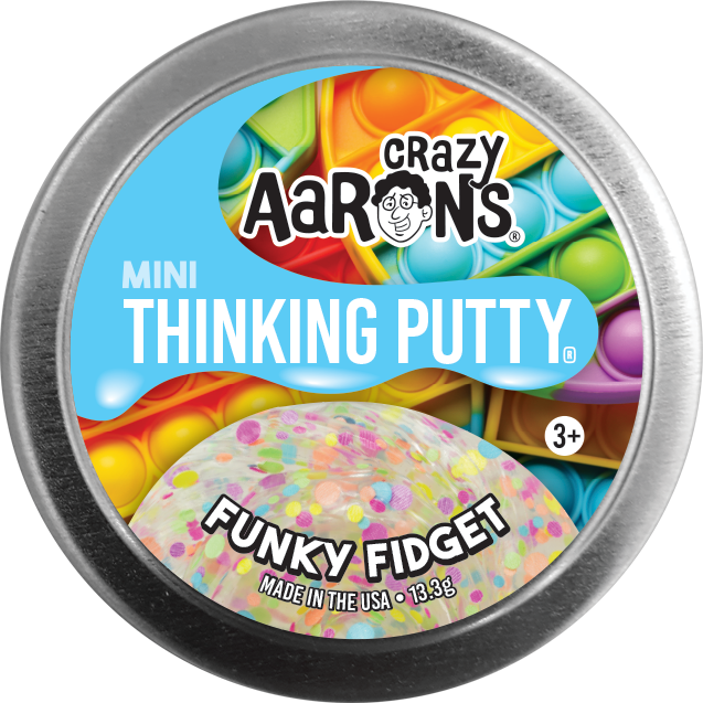 Funky Fidget Thinking Putty 2'' Tin by Crazy Aaron’s #FN003