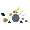 EGKD Construction Sensory Dough Play Kit by Earth Grown KidDoughs