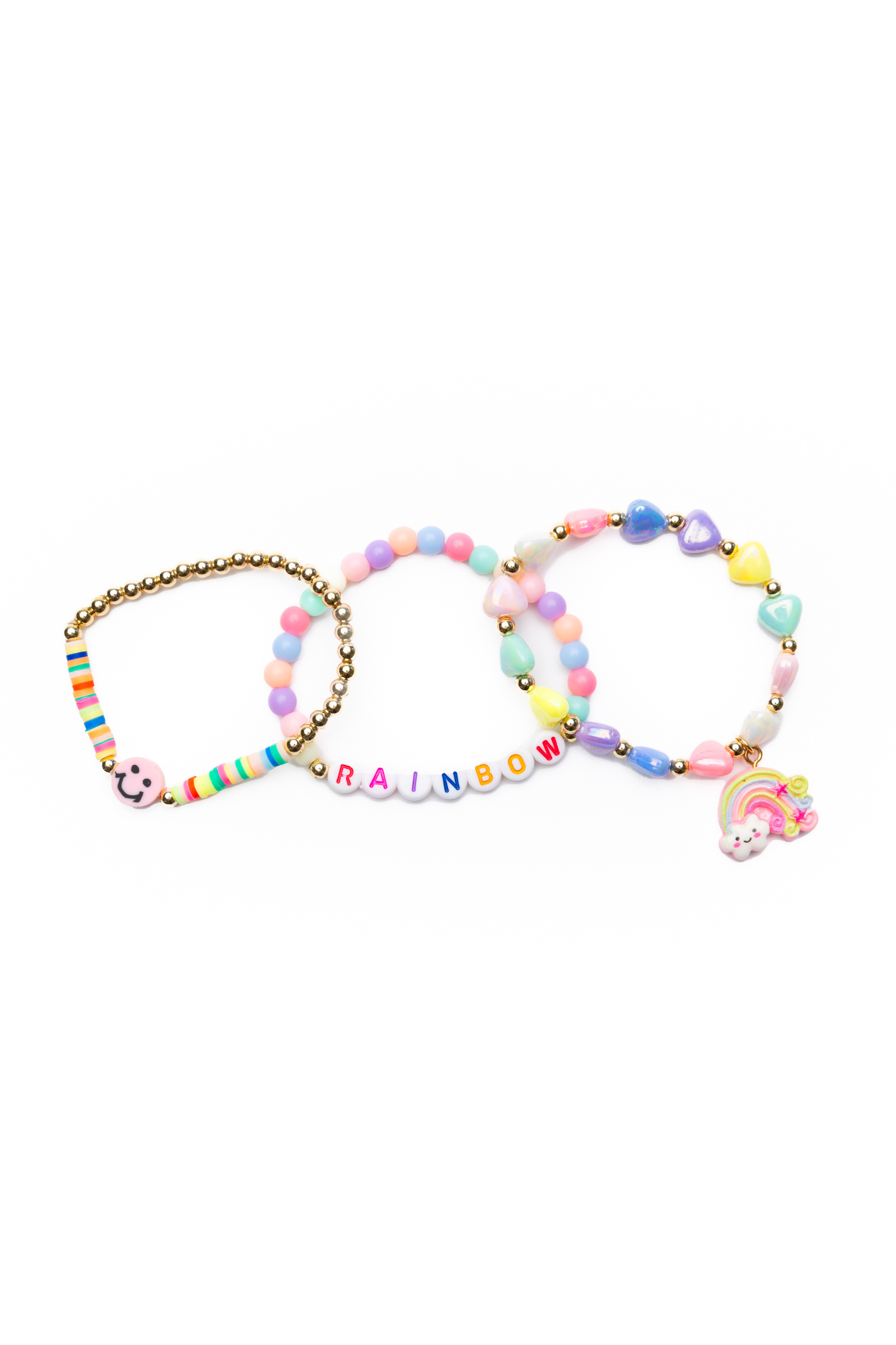 Rainbow Smiles Bracelet Set by Great Pretenders #84114