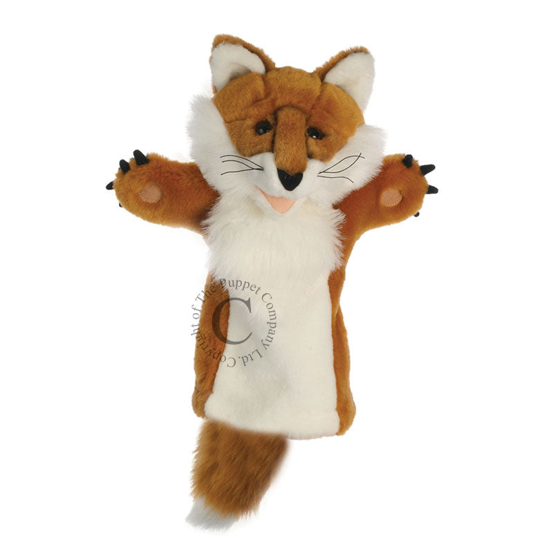 Fox Long Sleeved Hand Puppet by The Puppet Company #PC006013