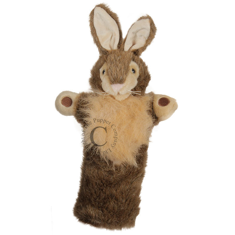 Wild Rabbit Long Sleeved Hand Puppet by The Puppet Company # PC006031