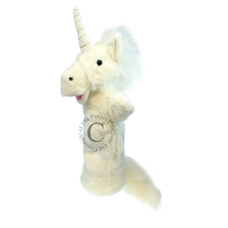 Unicorn Long Sleeved Hand Puppet by The Puppet Company #PC006049