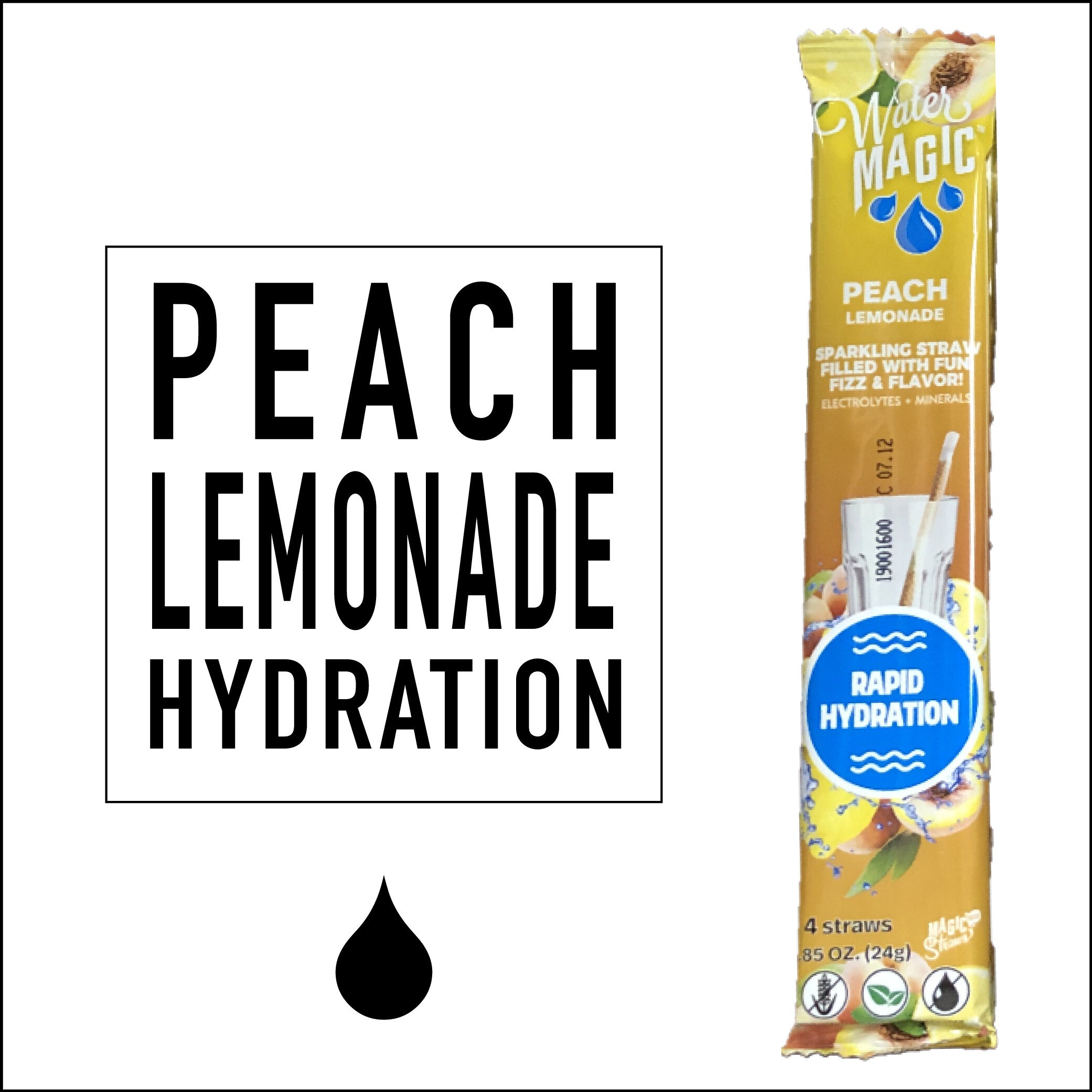 Water Magic Peach Lemonade 4 Pack