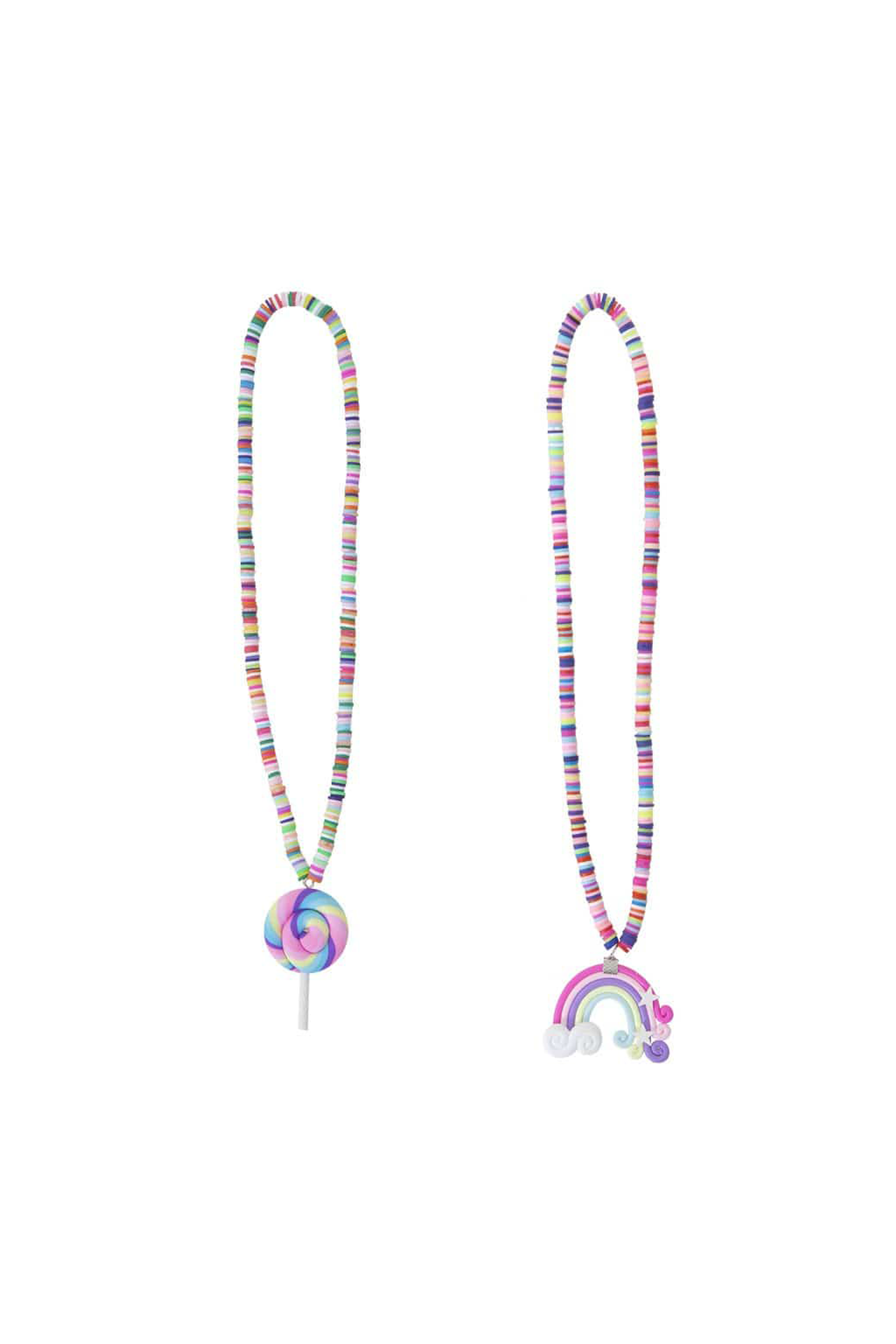 Lollipop & Rainbow Necklace by Great Pretenders #86092