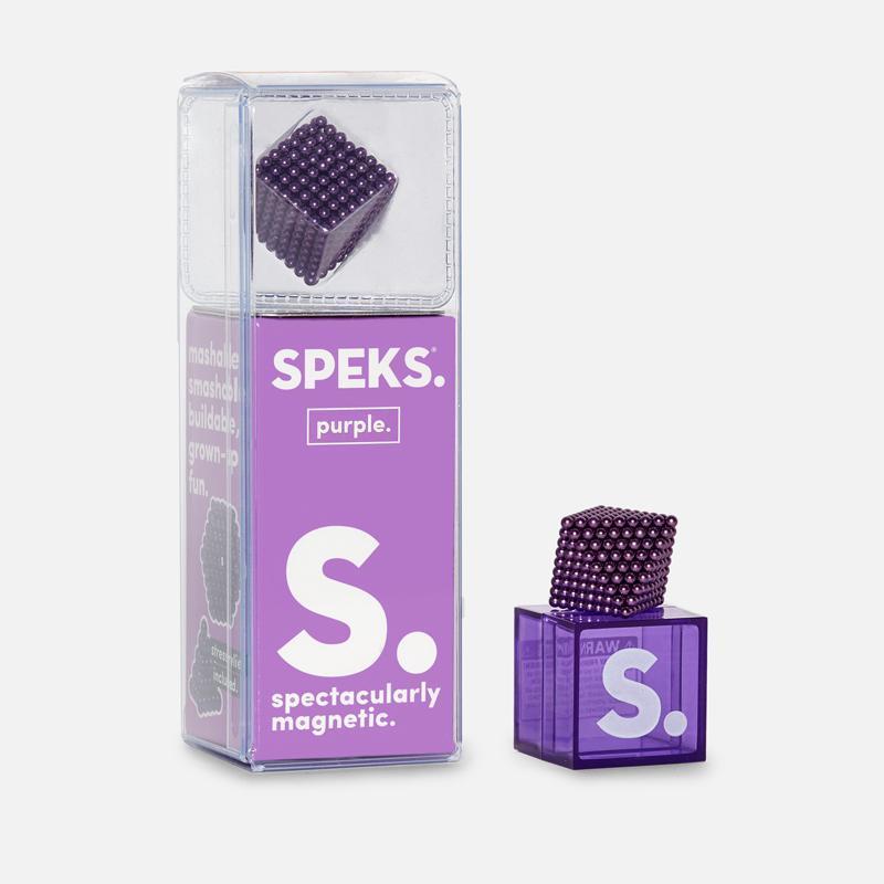 Speks: Purple Magnetic 2.5mm Balls Fidget Toy