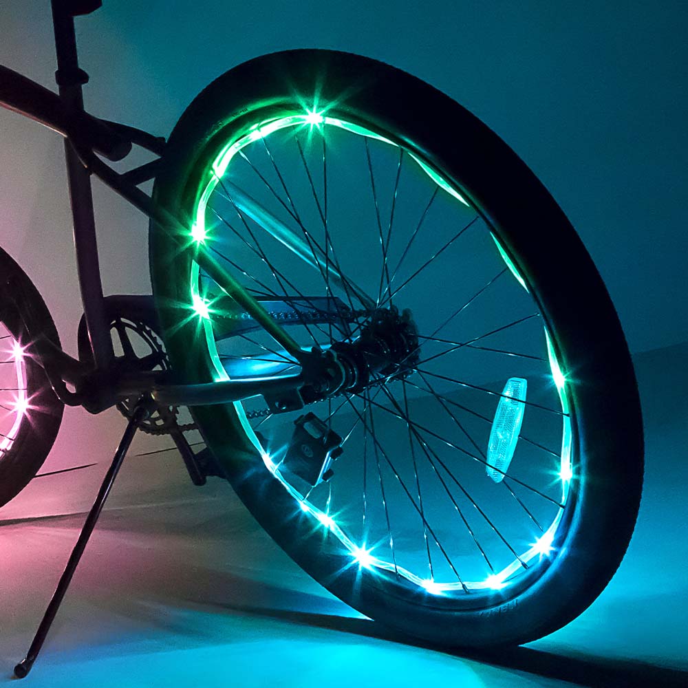 WheelBrightz LED Bike Wheel- Color Morphing by Brightz #L5175