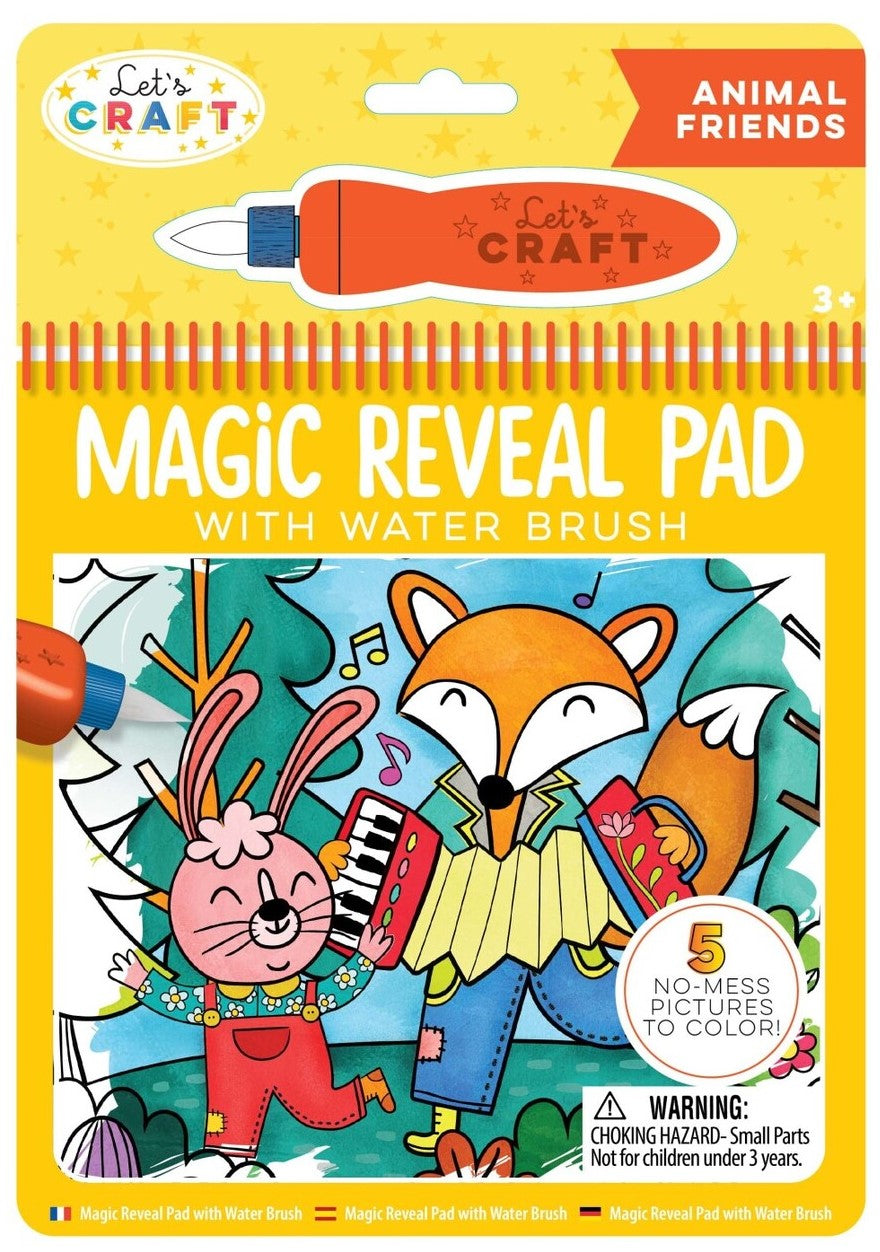 Magic Reveal Pad Animal Friends by Bright Stripes