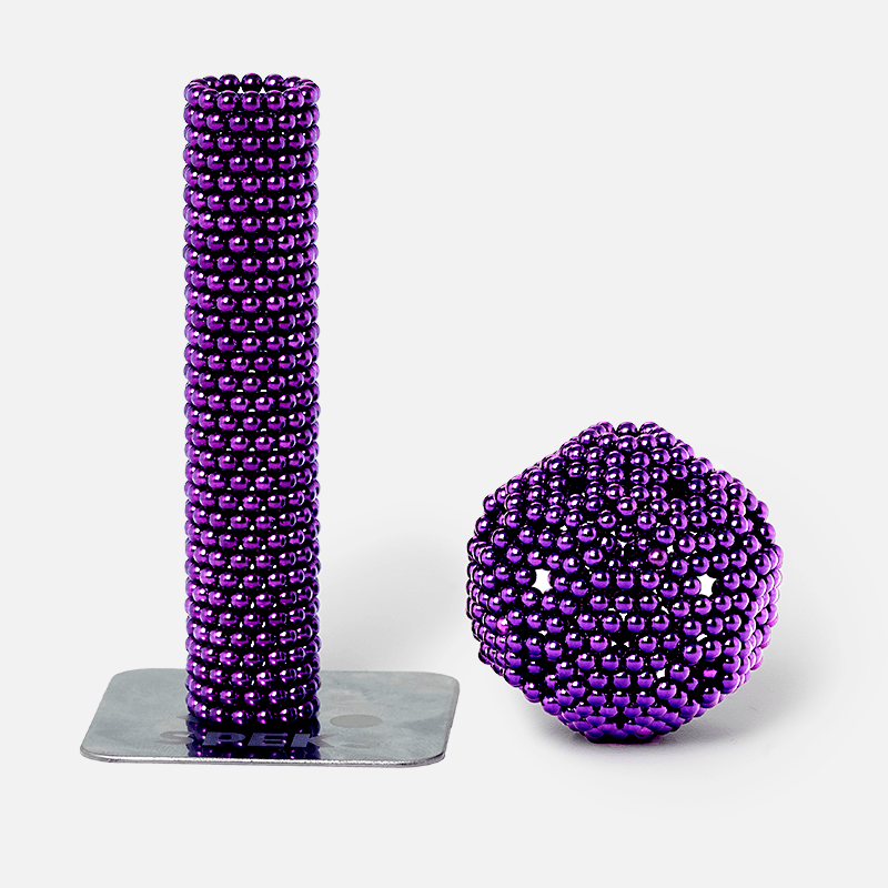 Speks: Purple Magnetic 2.5mm Balls Fidget Toy