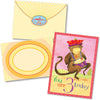Monkey 3 Birthday Card by Eeboo