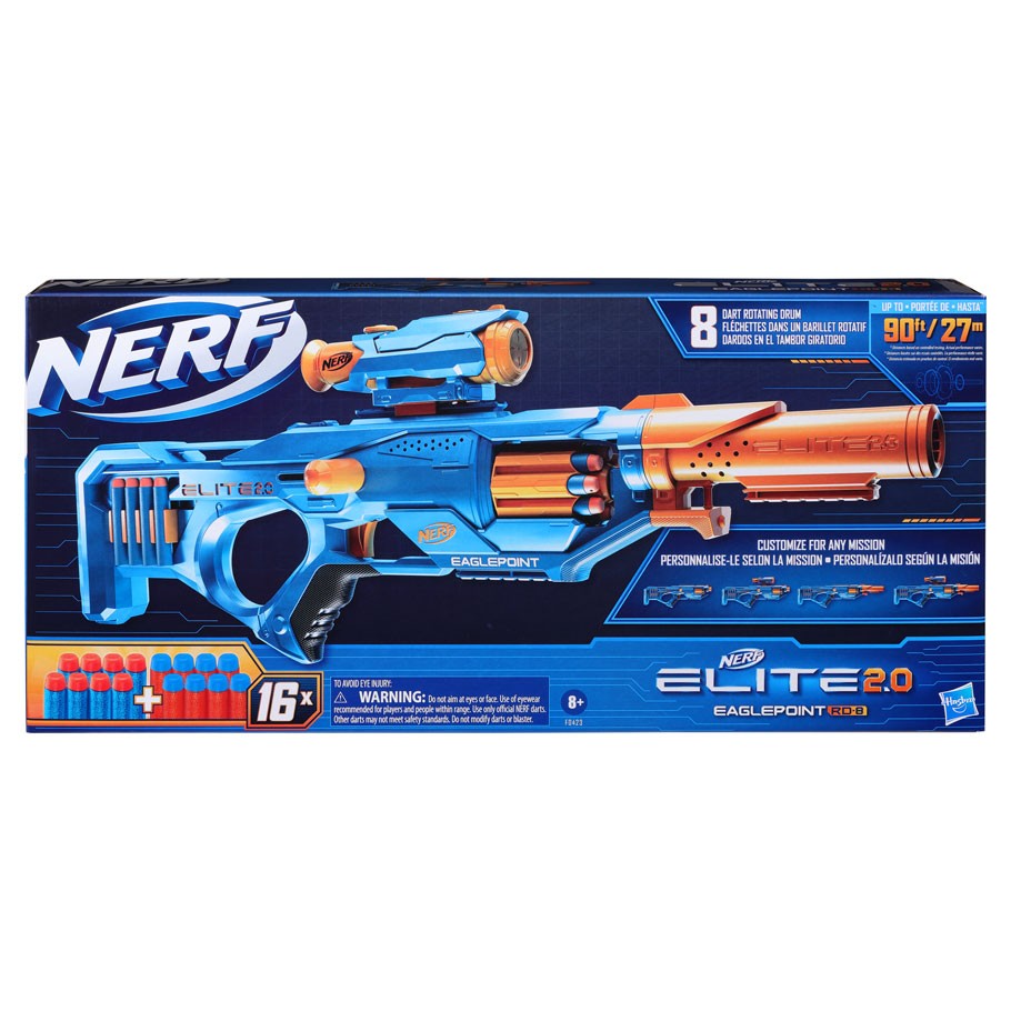 Nerf Gun Elite Eaglepoint RD-8 2.0 by Hasbro # HSBF0423