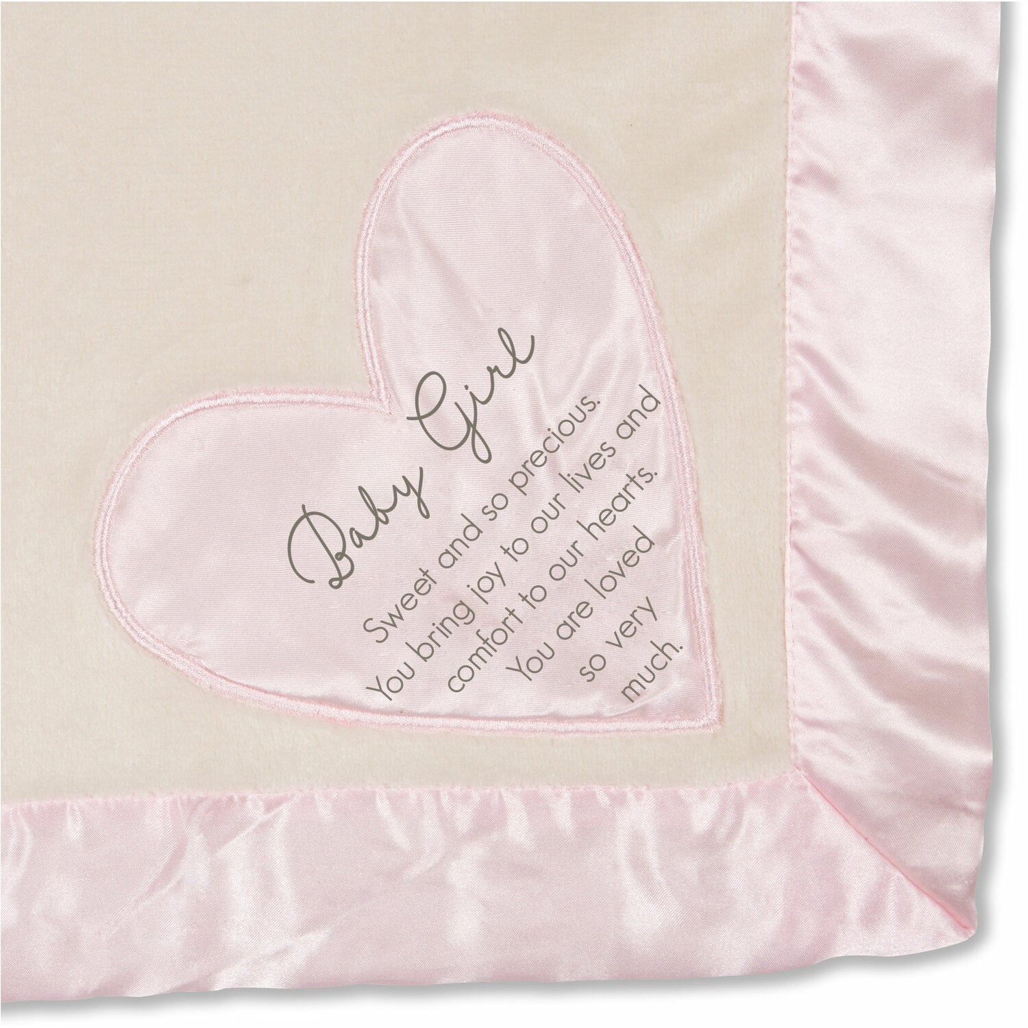 Baby Girl 30”x40” Royal Plush Blanket by The Comfort Blanket