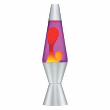 Accent Lava Lamp Yellow/Purple by Schylling #1949
