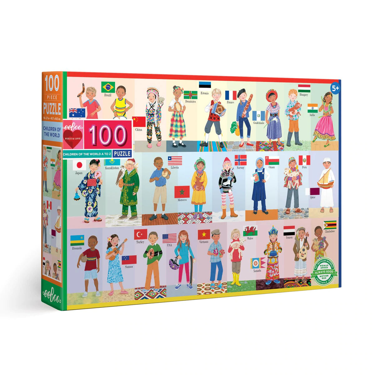 Children of the World 100 PC Puzzle by eeBoo