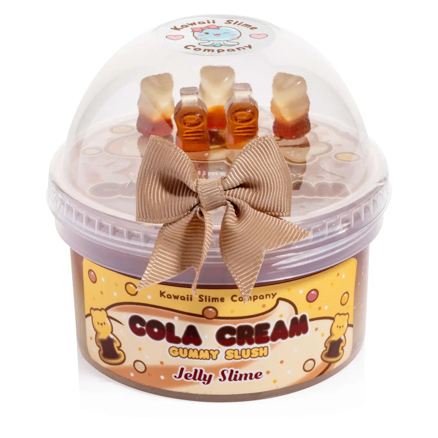 Cola Cream Gummy Slush Jelly Slime by Kawaii Slime