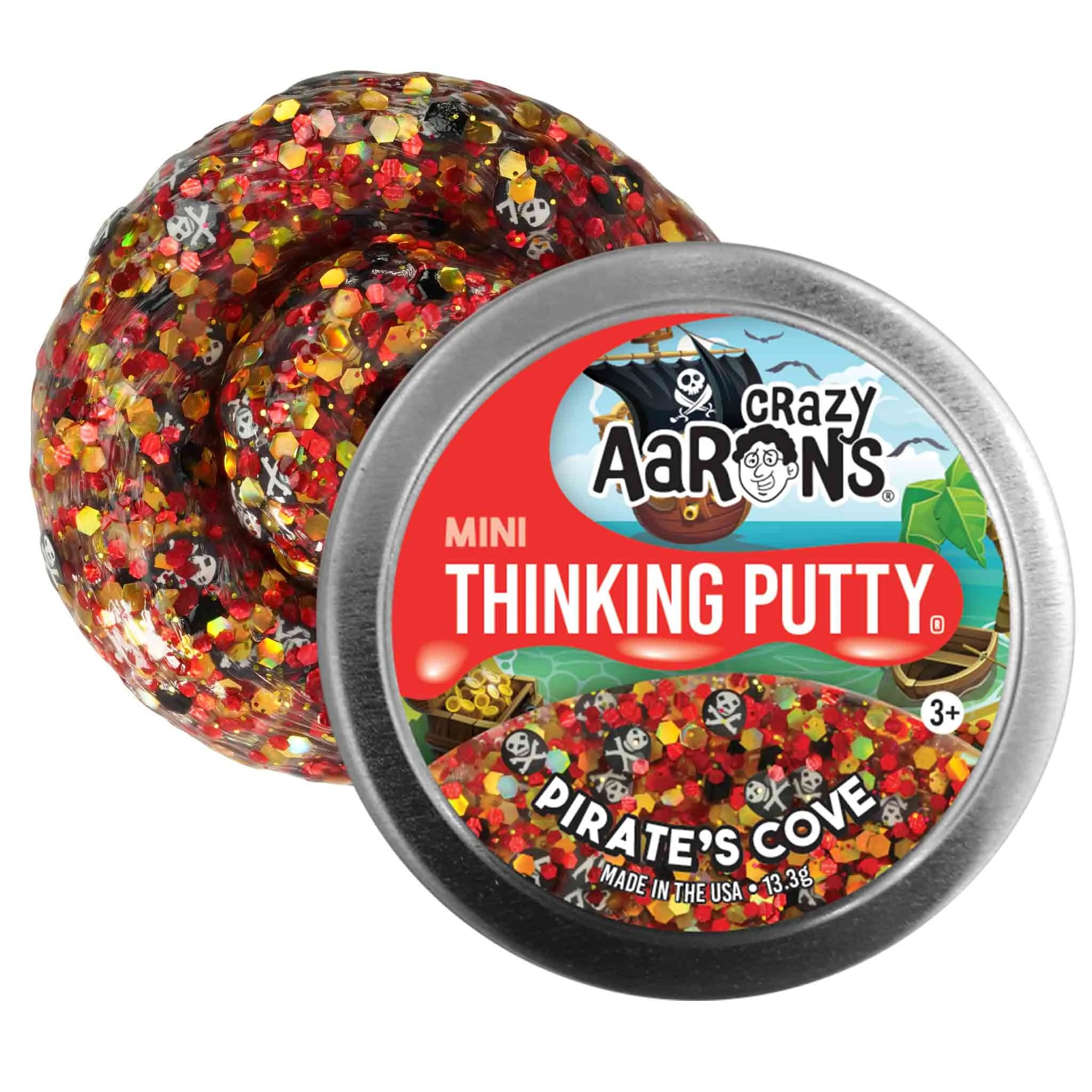 Pirate’s Cove Putty 2” Thinking Putty by Crazy Aaron’s