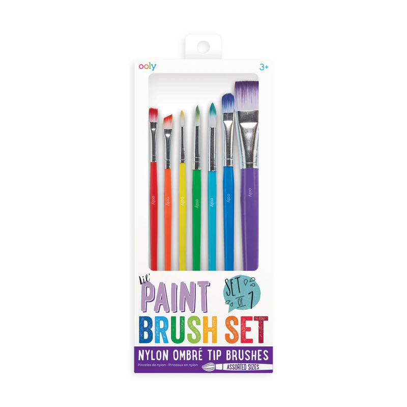 Paint Brush Set of 7 by Ooly