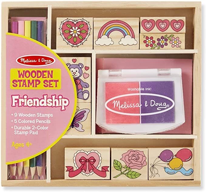 Friendship Wooden Stamp Set by Melissa & Doug