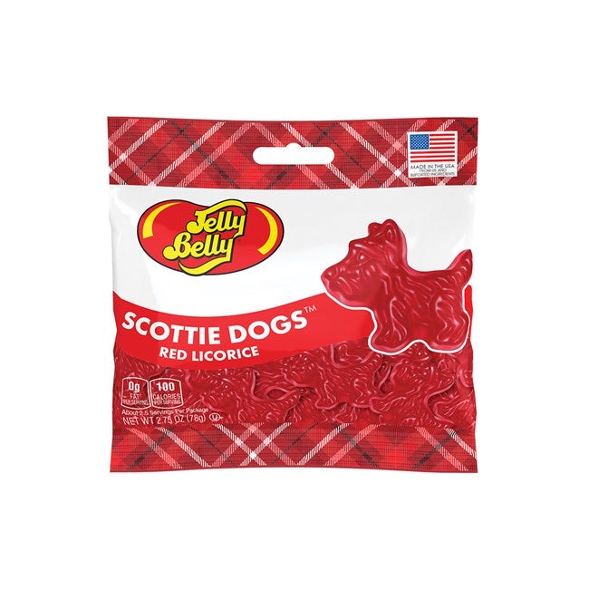 Red Licorice Scottie Dogs - Jelly Belly