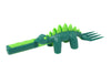 Set of 3 Dinosaur Utensils-Fork, Spoon, & Pusher by Constructive Eating