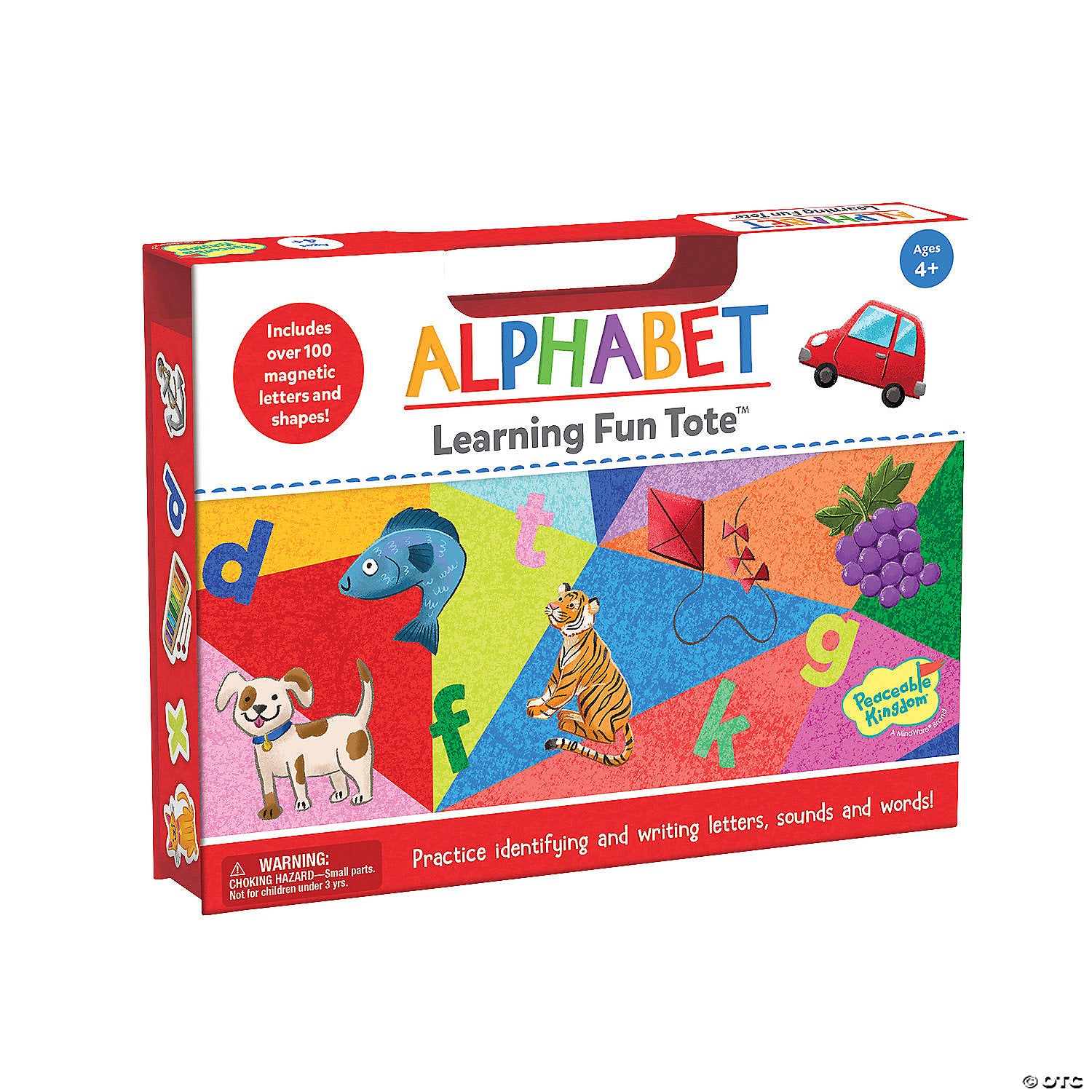 Alphabet Learning Fun Tote by Peaceable Kingdom #14122643