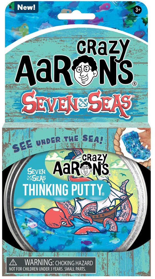 Seven Seas 4'' Tin Thinking Putty by Crazy Aaron’s #US020