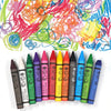 12 Jumbo Crayons by Bright Stripes #19512