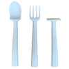 Constructive Eating Box- Teal Plate & Blue Utensils by Constructive Eating
