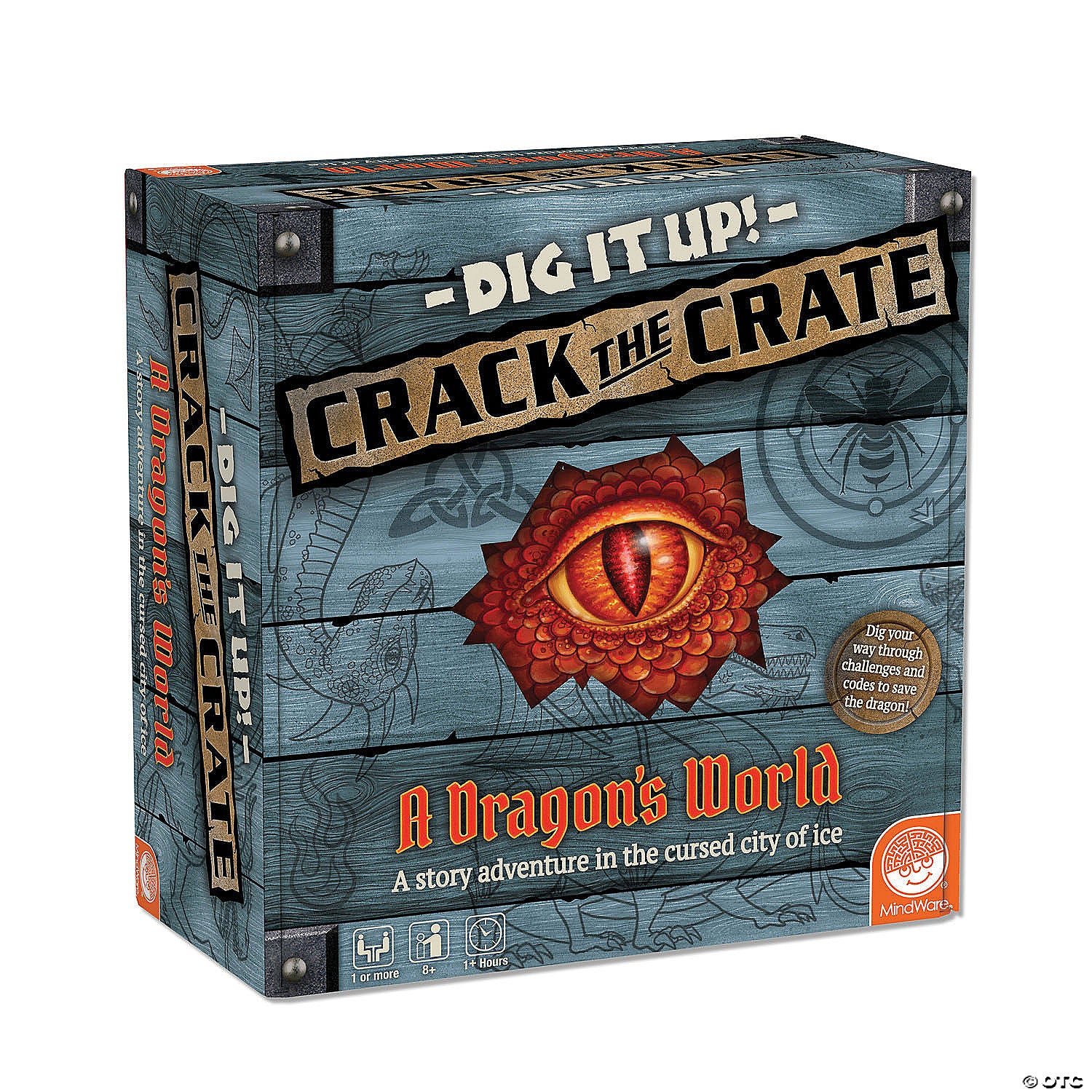 Dig It Up! Crack the Crate - A Dragon’s World by Mindware
