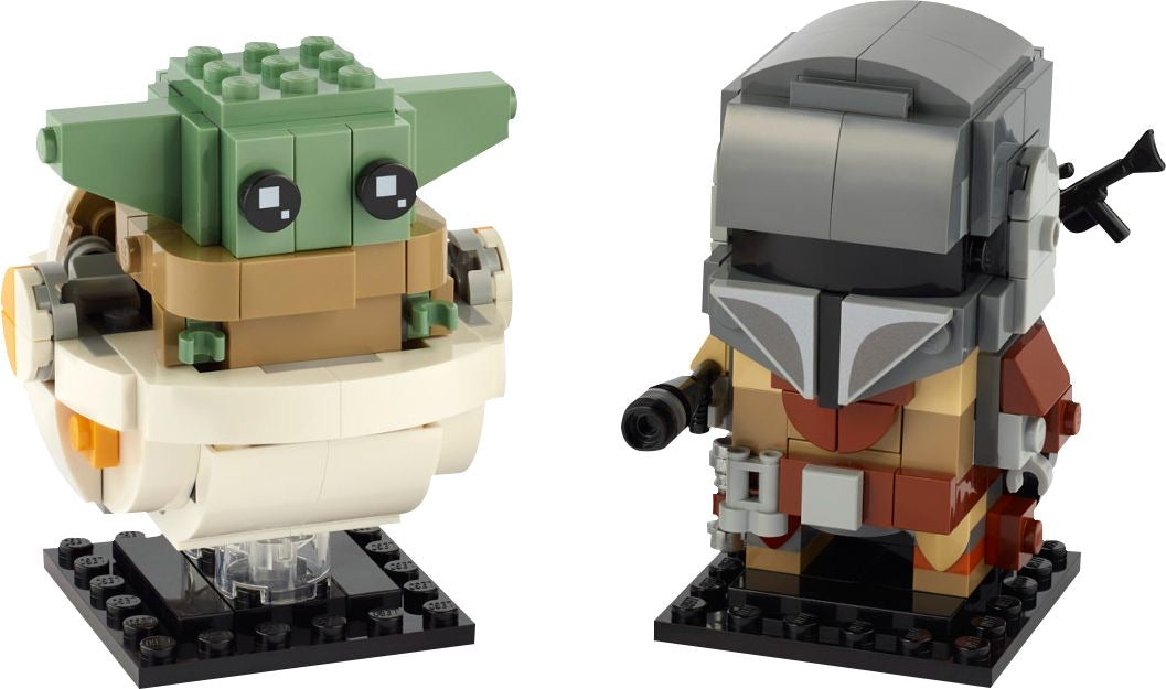 LEGO Star Wars Brickheads The Mandalorian & The Child #75317