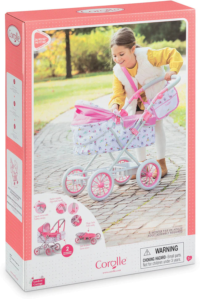 Doll Carriage & Diaper Bag by Corolle #140460