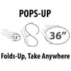 Giant 36” Velcro Darts by Funwares #UTU3GI0275