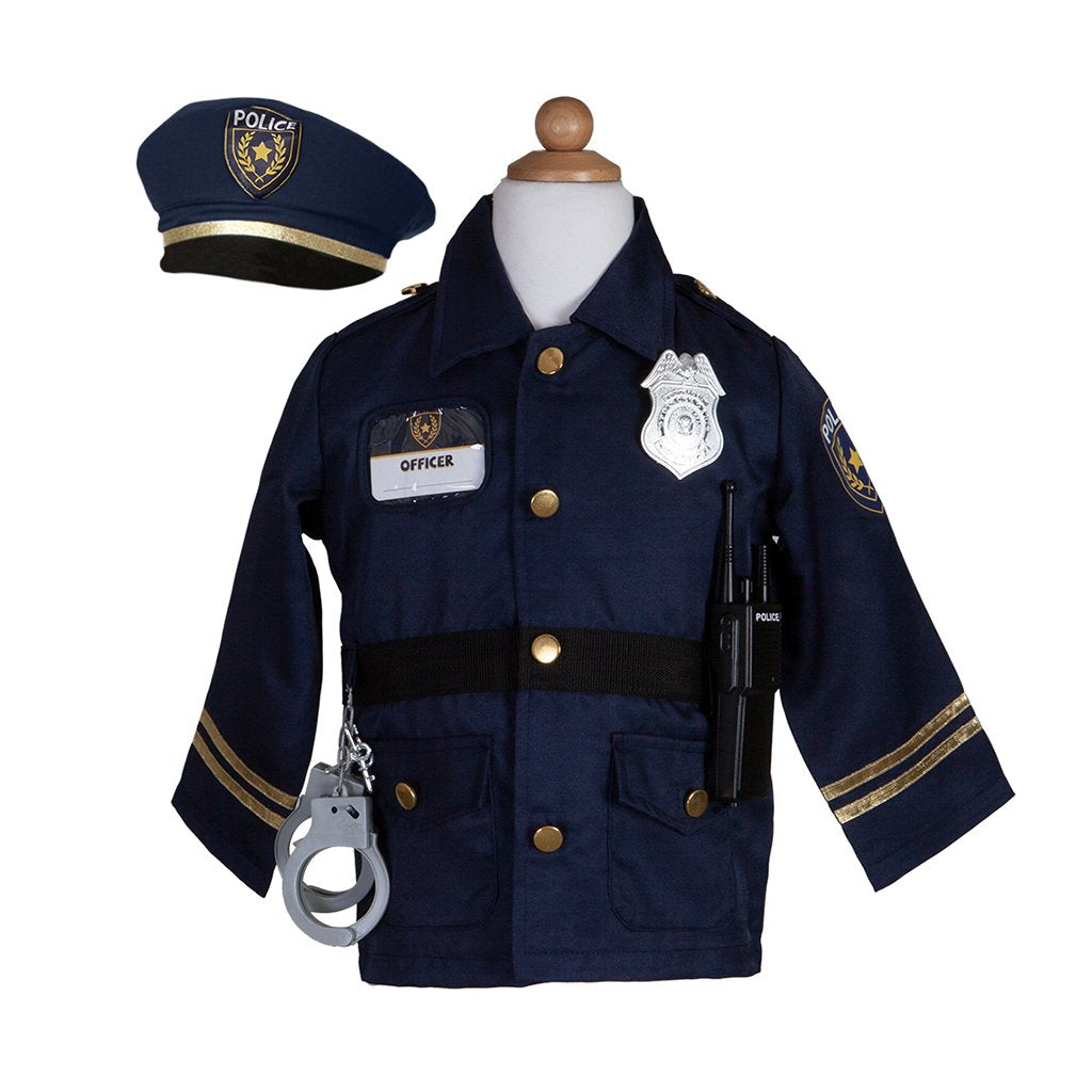 Police Costume- Size 5/6 by Great Pretenders #81485