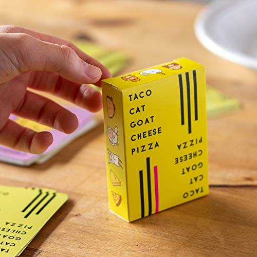 Taco Cat Goat Cheese Pizza Card Game by Dolphin Hat