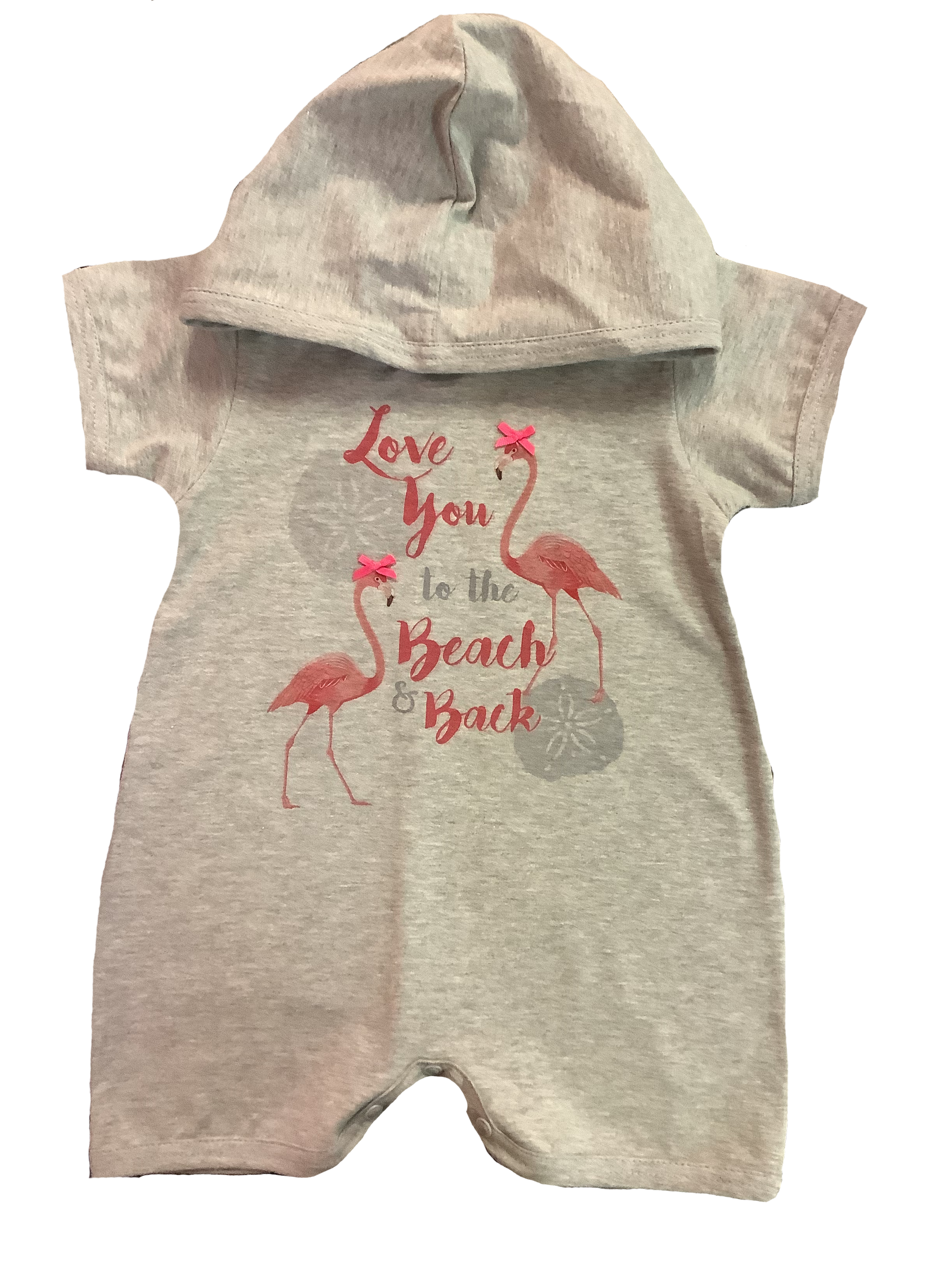 Itty Bitty Baby Love You to the Beach Romper