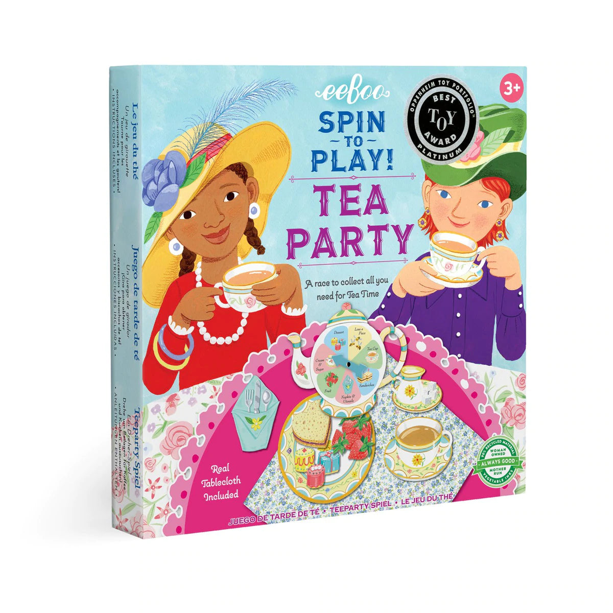 Tea Party Spinner Game by eeBoo