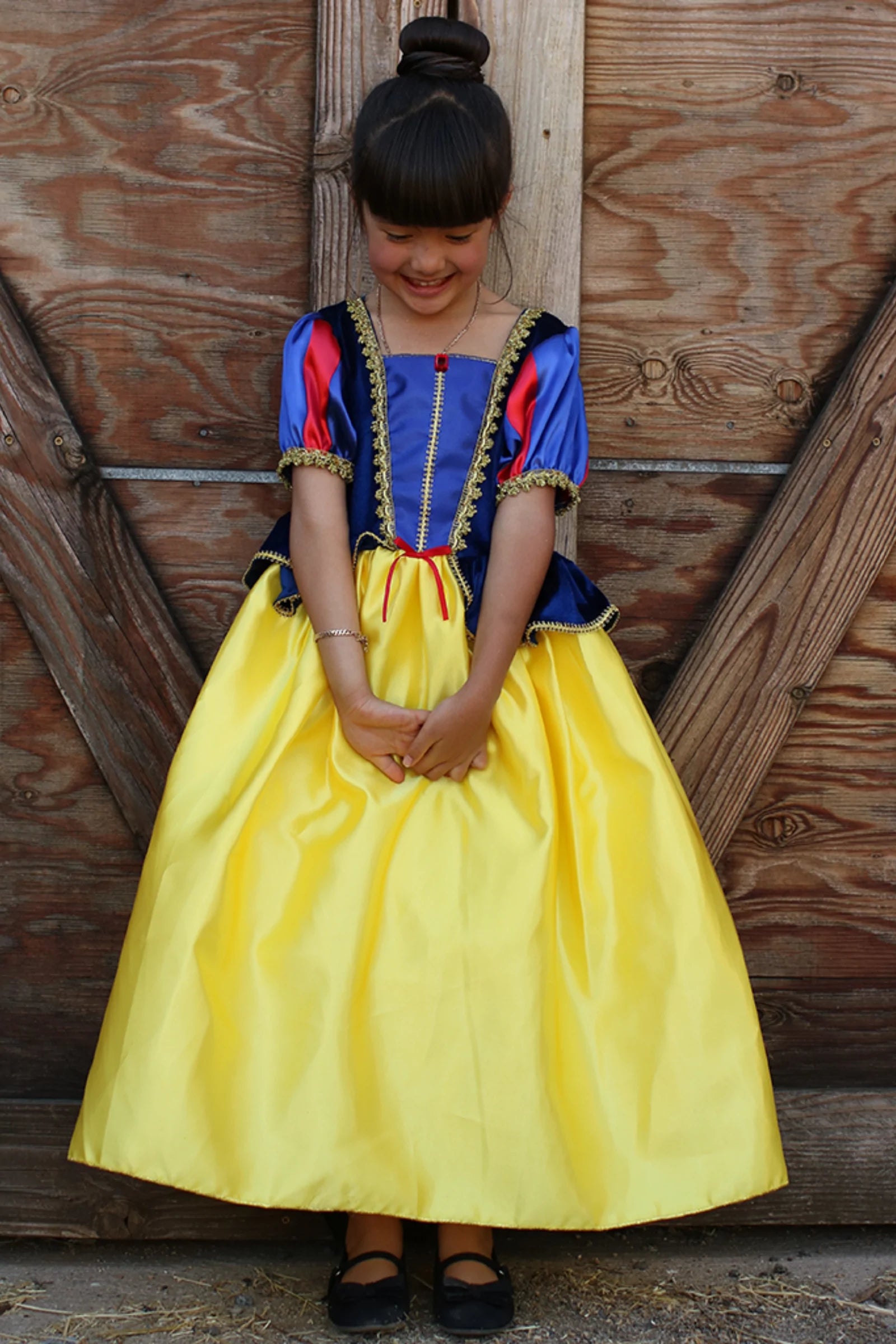 Deluxe Snow White Gown - Size 3/4 by Great Pretenders #35303