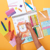 Art On The Go! Safari Collage by Bright Stripes #19803