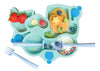 Constructive Eating Box- Teal Plate & Blue Utensils by Constructive Eating