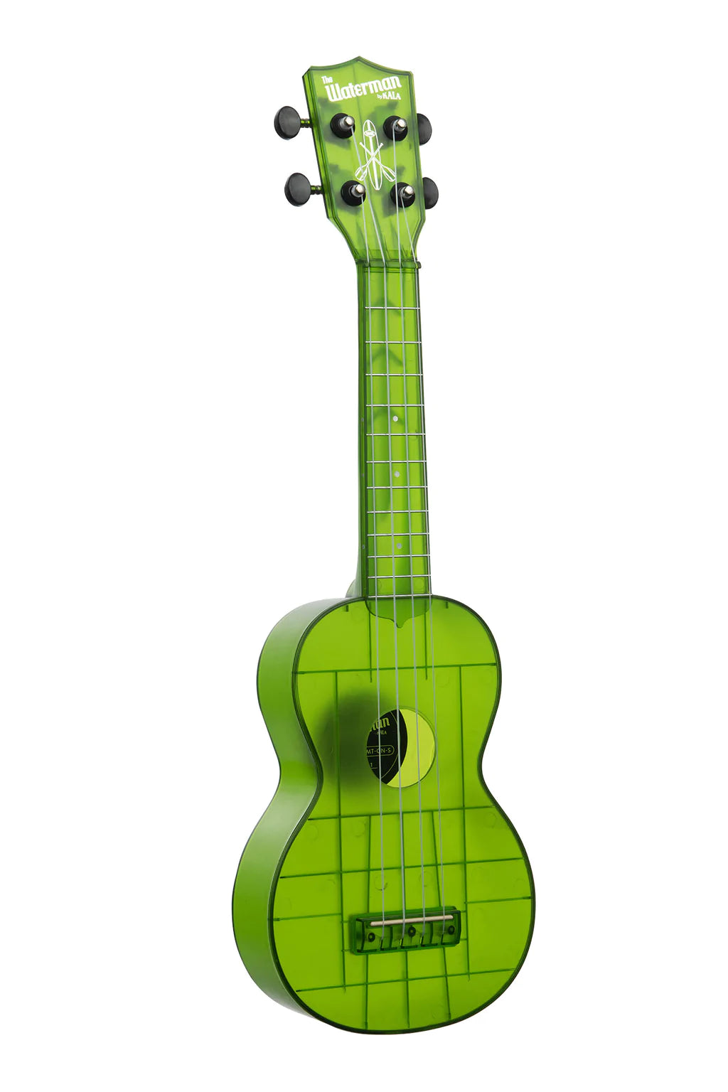 Transparent Jade Green: Learn to Play The Waterman Ukulele by Kala