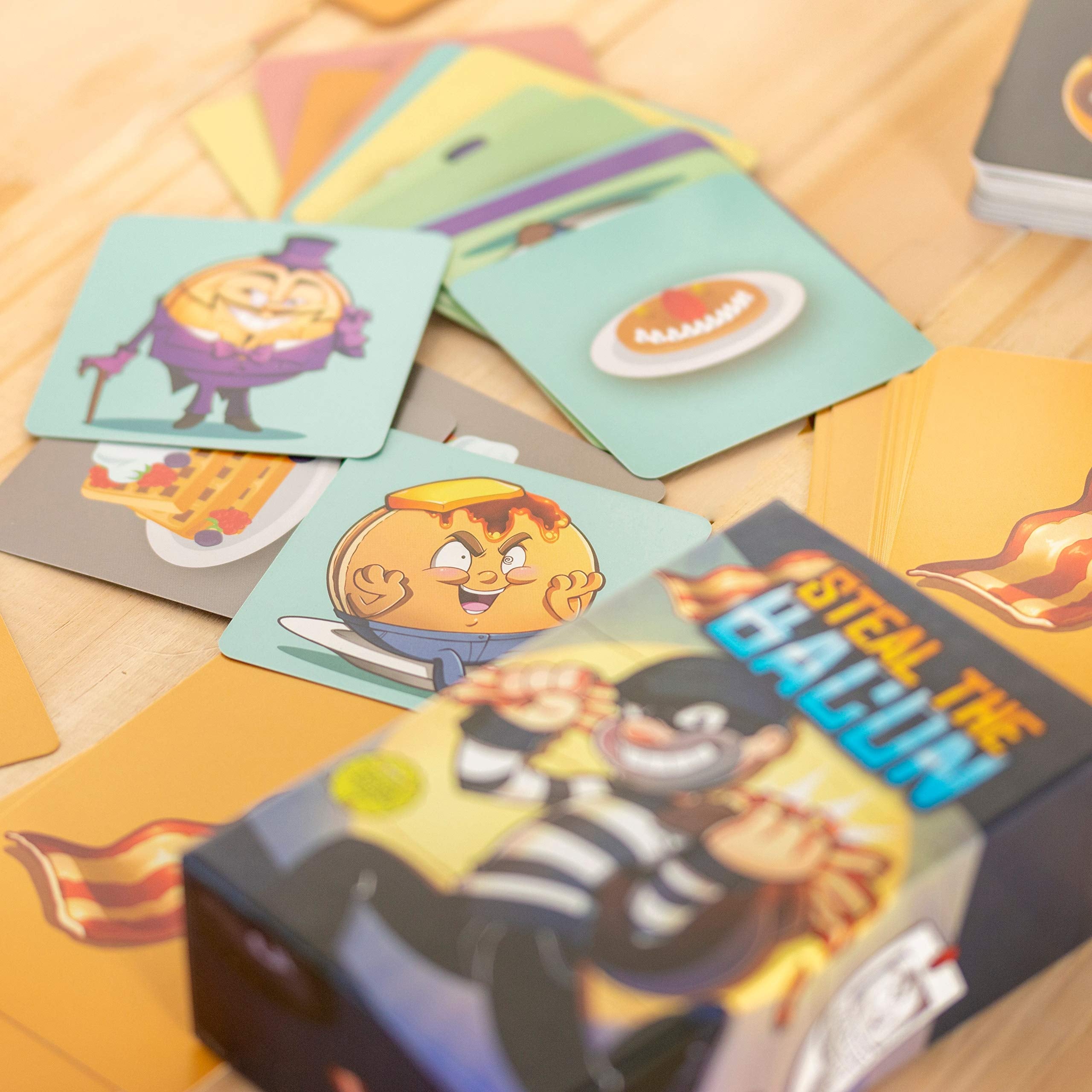 Steal The Bacon Card Game by Dolphin Hat