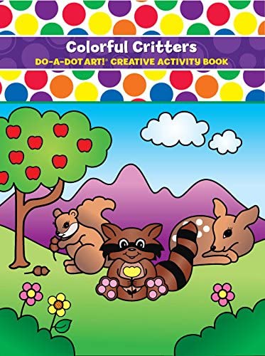 Do-A-Dot-Art Colorful Critters Activity Book #B360