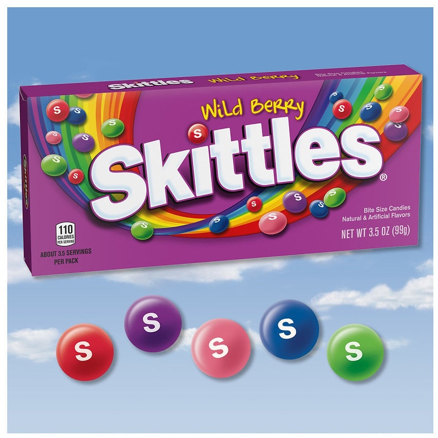 Skittles Wild Berry Theater Box 3.5oz