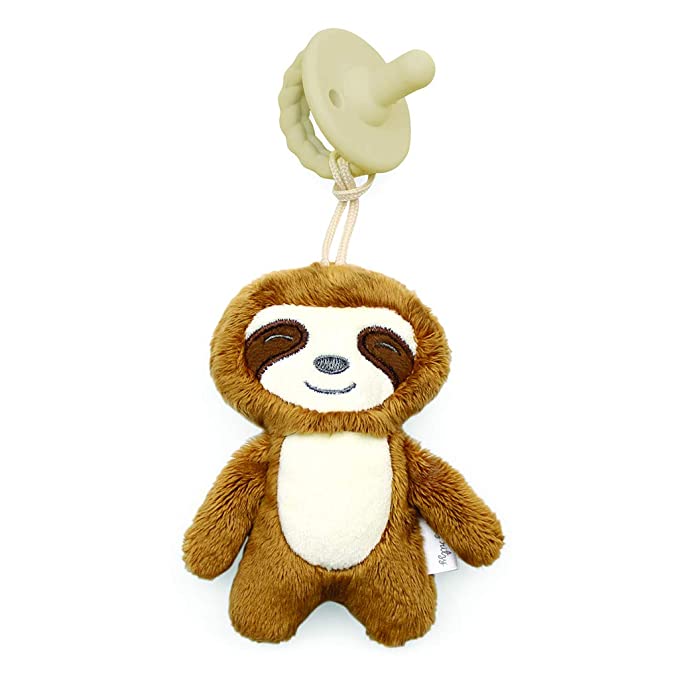 Sloth Sweetie Pal Pacifier & Stuffed Animal by Itzy Ritzy
