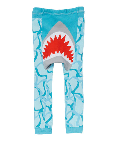 Shark Cotton Leggings by Doodle Pants