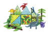Magna-Tiles Dino World XL 50 Piece Piece Set #22850