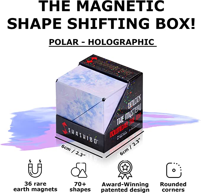 Shashibo Polar Shape Shifting Fidget Box #SHA17PL
