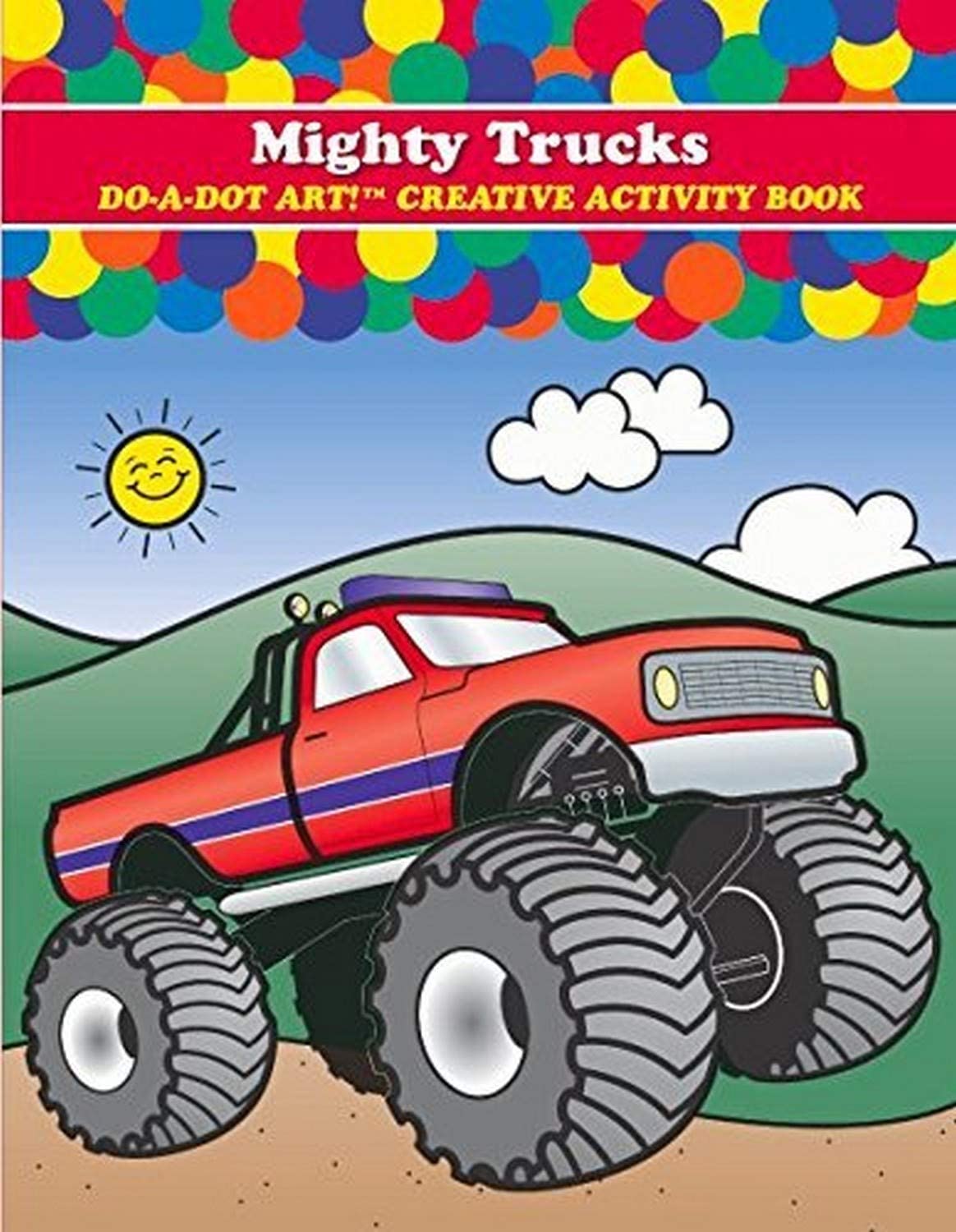 Do-A-Dot-Art Mighty Trucks Activity Book #B375