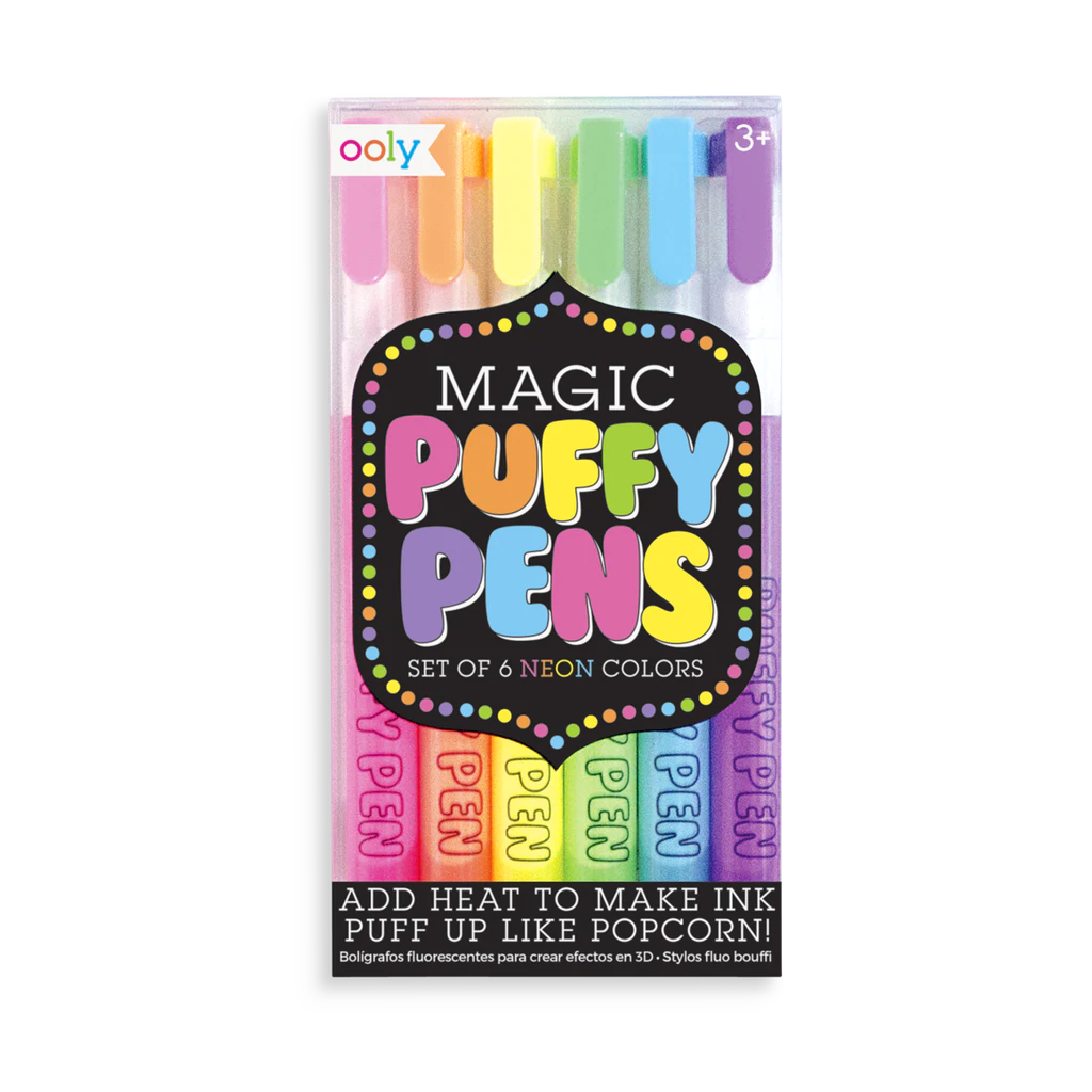 Magic Puffy Pens by Ooly #132-061