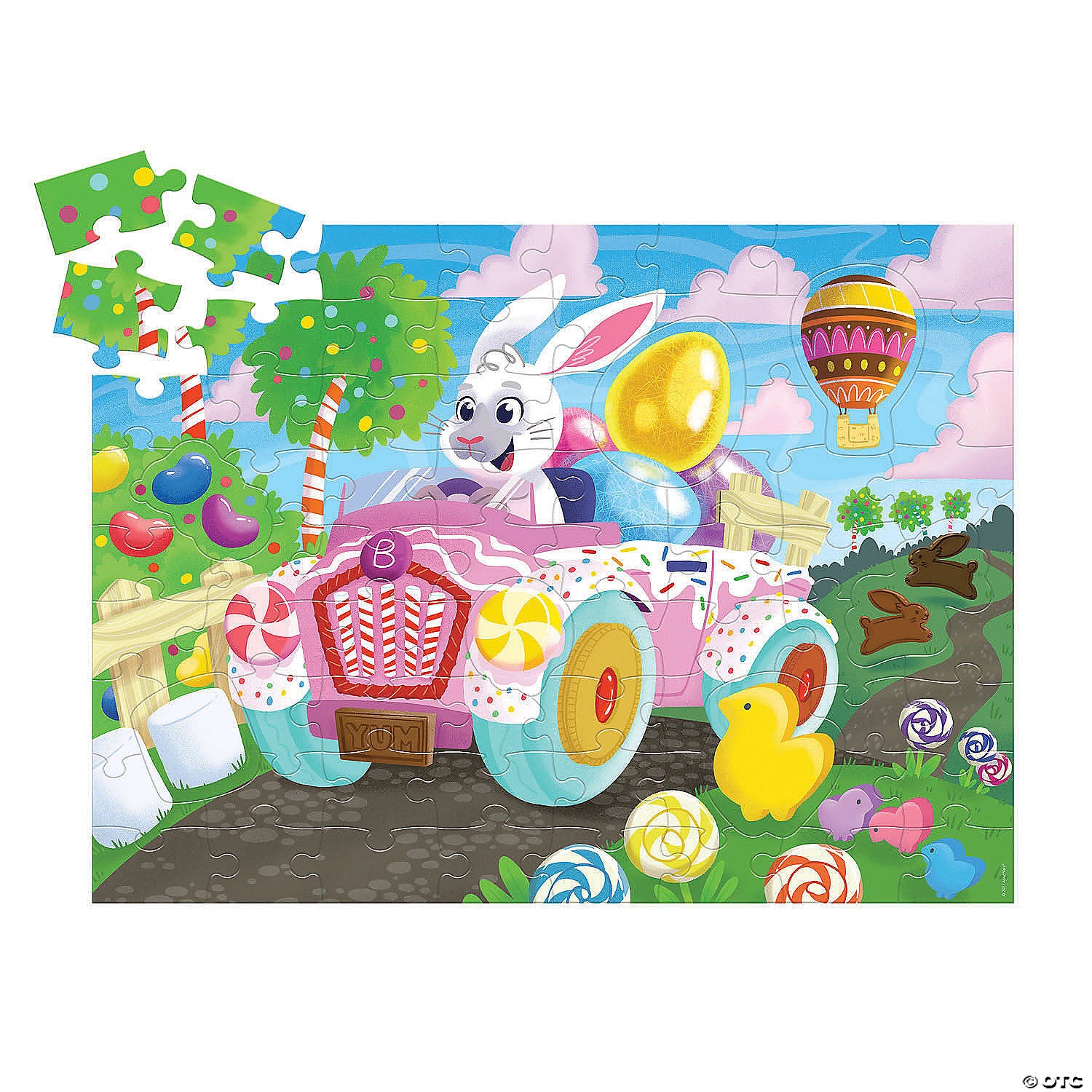 Easter Fun Scratch & Sniff Puzzle by Peaceable Kingdom #PZ61